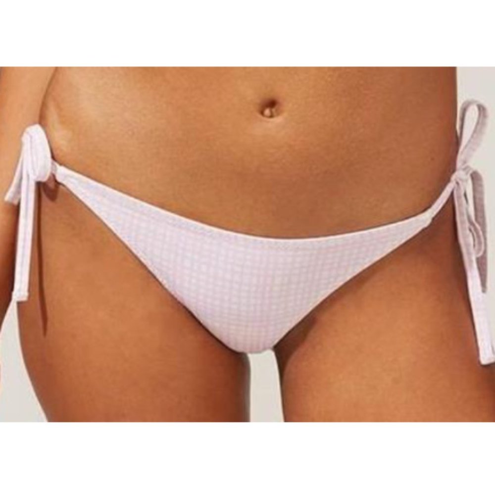 BNWT Solid & Striped The Tenley Bikini Bottom, Cloud Pink Sz. XS/US 0-2 RRP$159